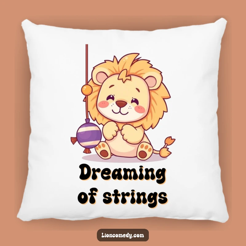 Funny Kawaii Lion Toy Pillow - Cozy Playful Kitten Cushion